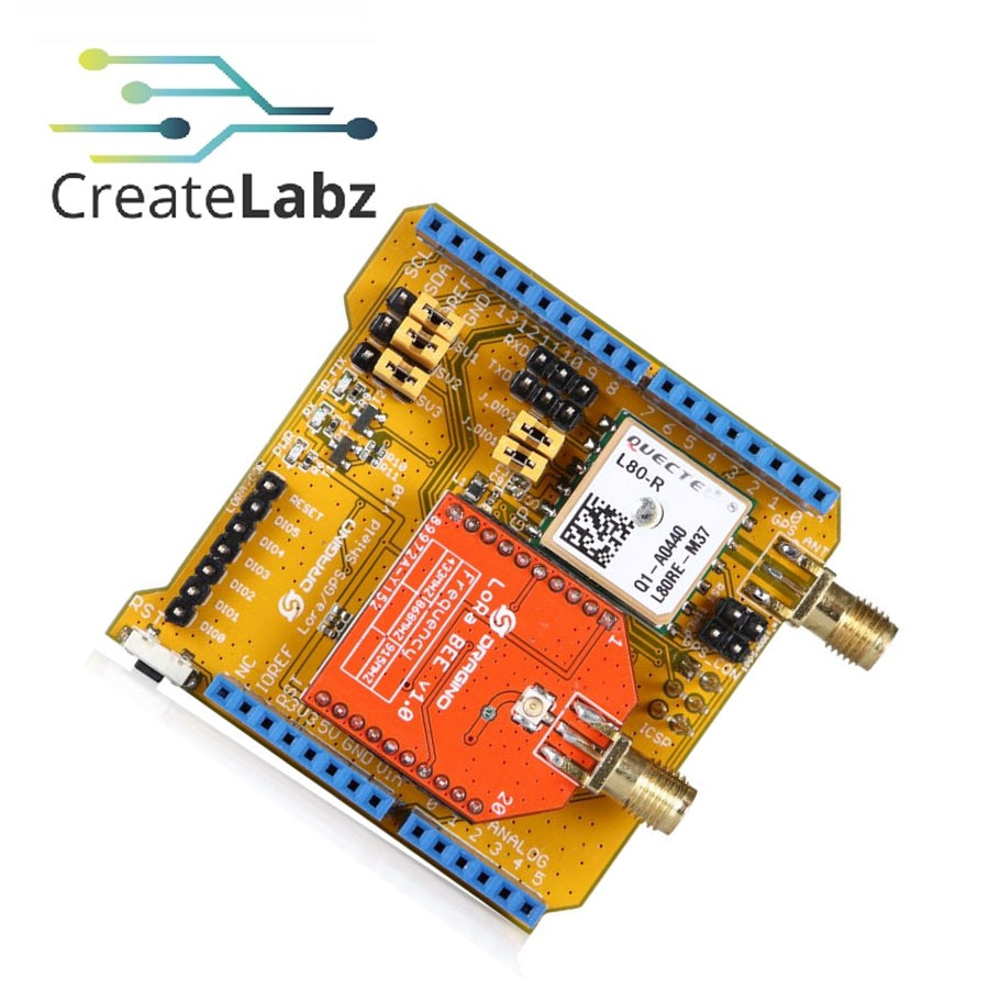 Dragino LoRa/GPS Shield For Arduino