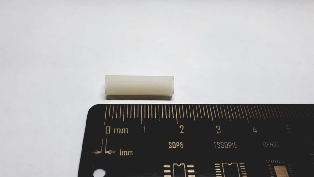 Plastic Hex Stand-off/Stud with Thread 3x20