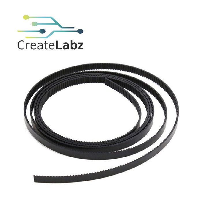 GT2 Synchronous Timing Belt Open-ended 6mm x 2.5m