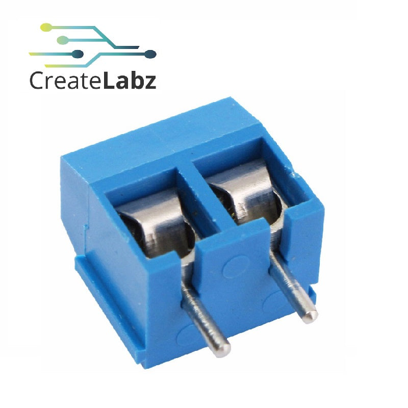 2 PINS SCREW TERMINAL BLOCK (Blue)