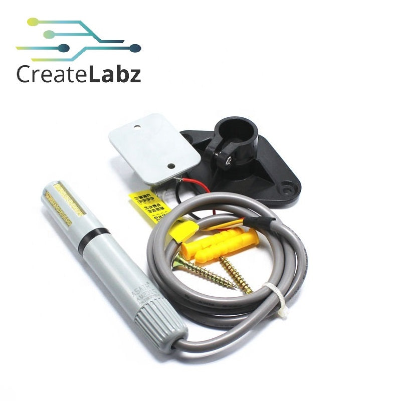 AM2315 Digital Temperature & Humidity Sensor I2C w mounting bracket for outdoor
