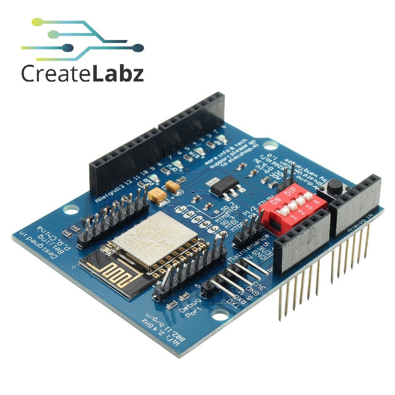 ESP8266 WiFi Shield for Arduino Expansion Board