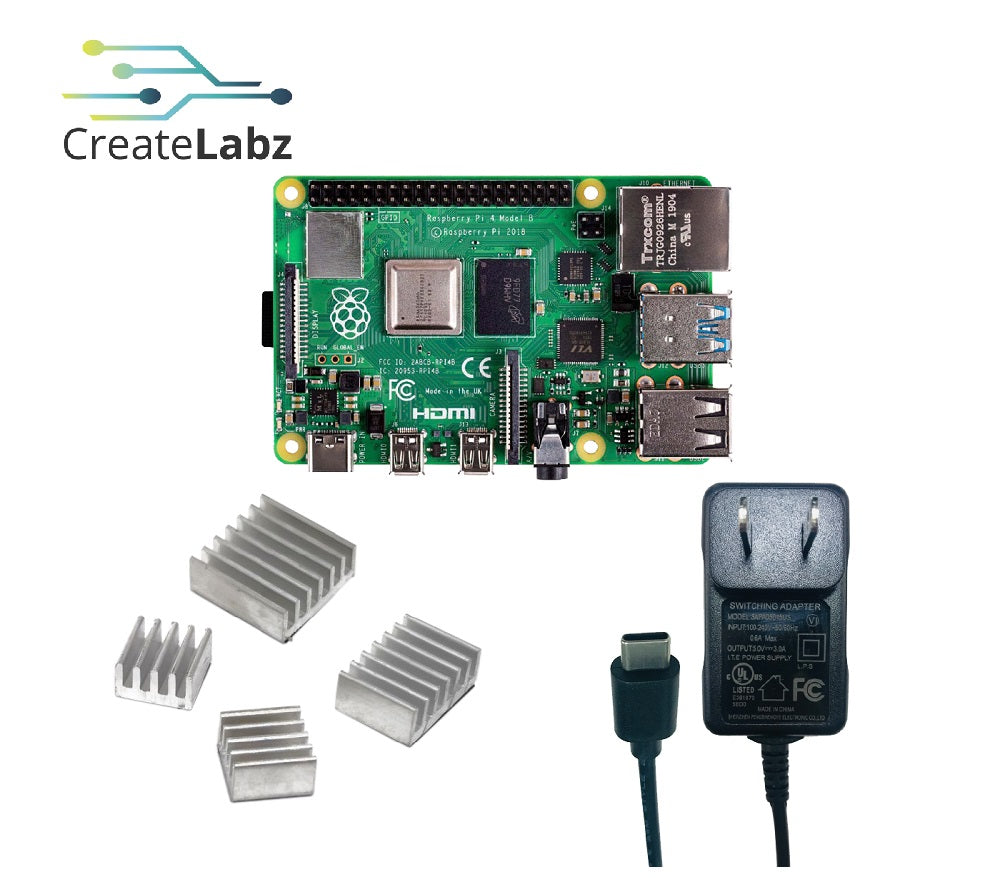 Raspberry Pi 4B - 4GB Basic Kit