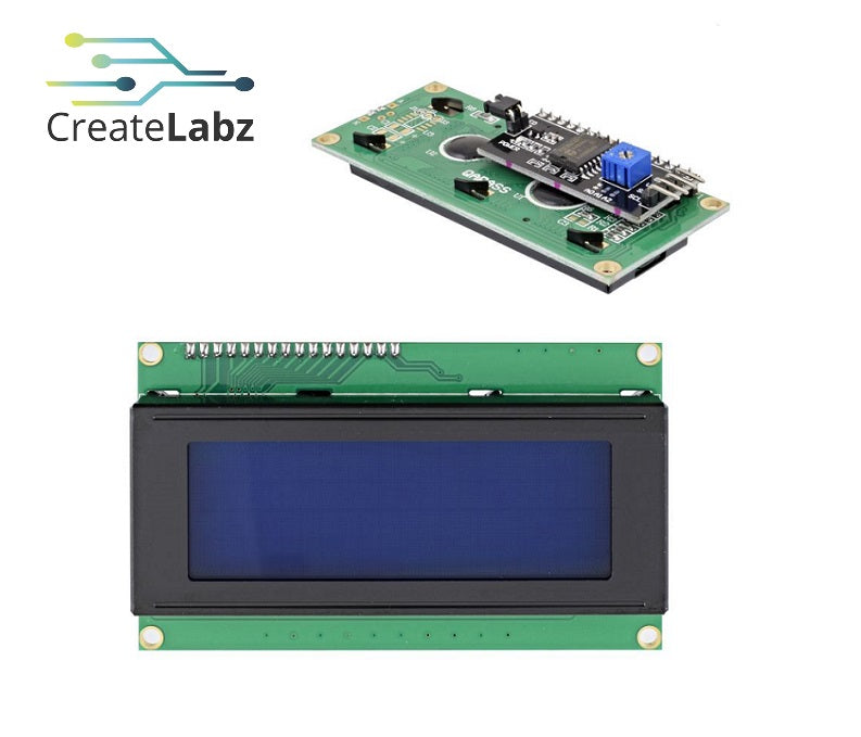 LCD module yellow-green/blue screen IIC/I2C 20x4 LCD