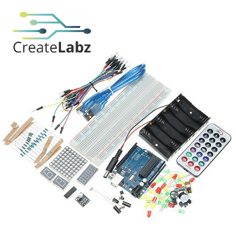 Arduino Basic Starter Kit 1 (Starter Learning Kit for Arduino Uno R3 - Kit 1)