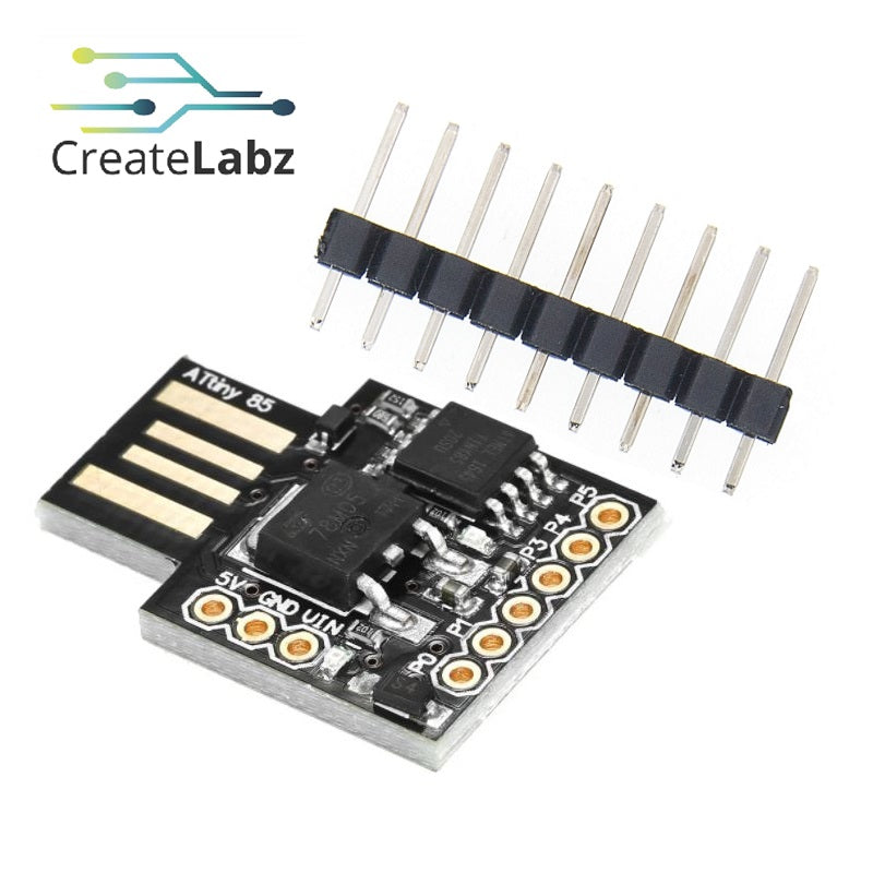Mini ATtiny85 USB Development Board (Compatible with Digispark) From Robotdyn