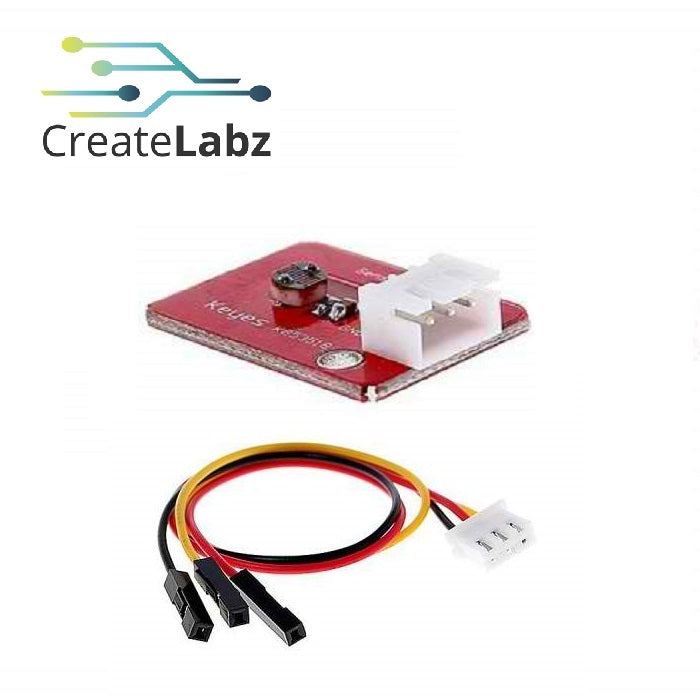 Light Dependent Resistor Photoresistor Module with jumper wires