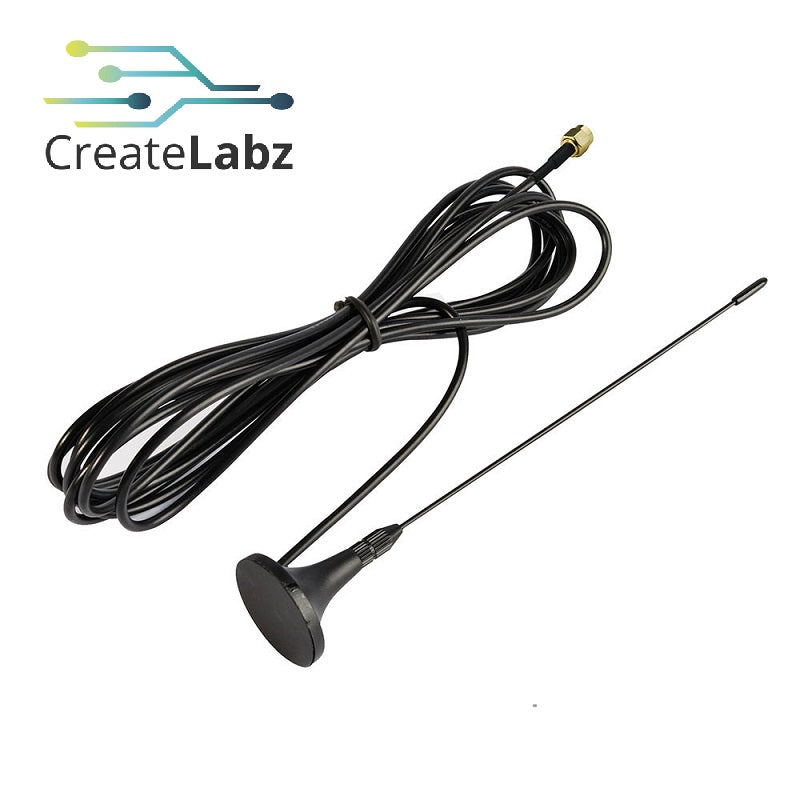 433MHz 4dBi High Gain Antenna SMA, 2m cable TX433-XP-200