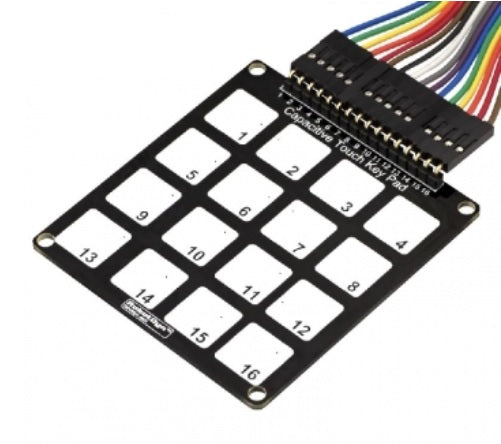 Capacitive Touch Key Pad. 16 keys