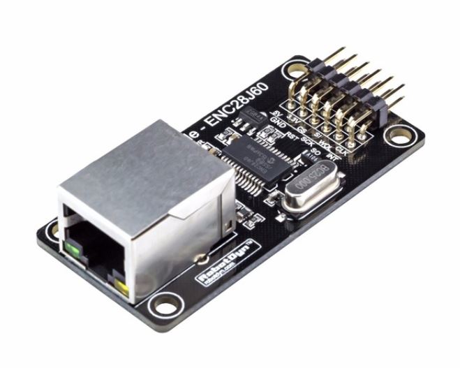 Ethernet Module- ENC28J60, Power In 3.3V/5V