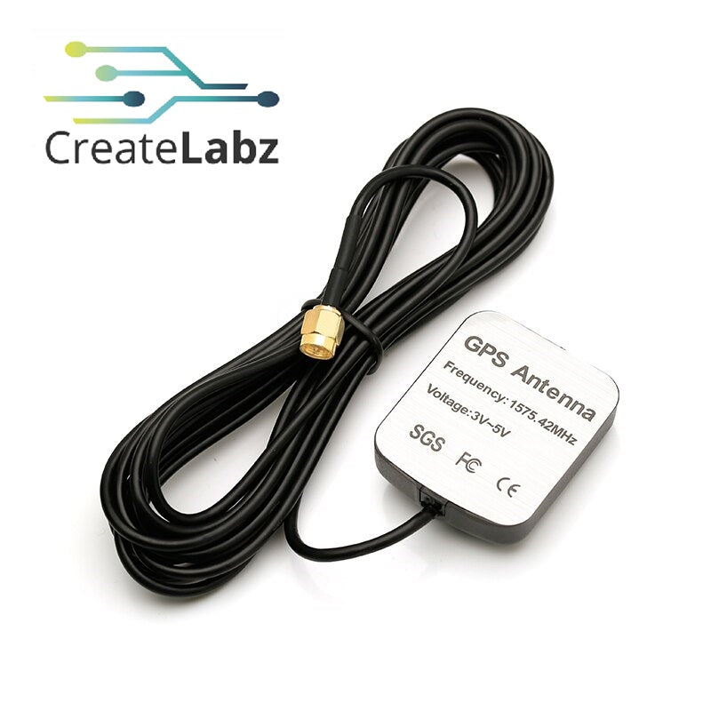 GPS antenna with SMA connector, 3 meters cable, 29dBi gain
