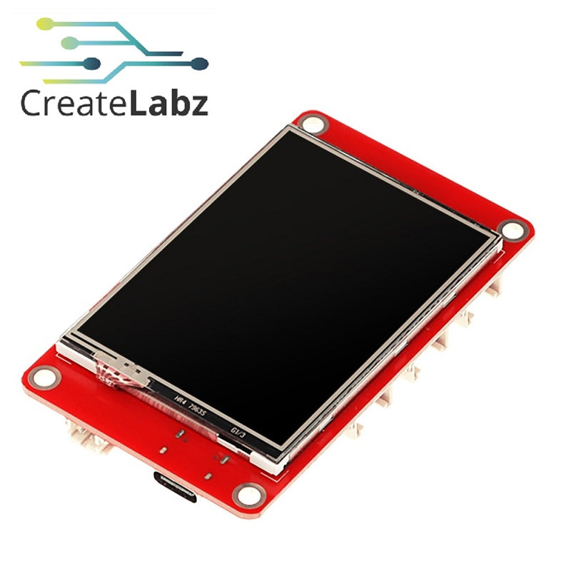 CrowPanel 2.4"-ESP32 HMI 320x240 SPI TFT LCD Touch Screen Compatible with Arduino/LVGL/ Esphome-Homeassistant/PlatformIO/Micropython