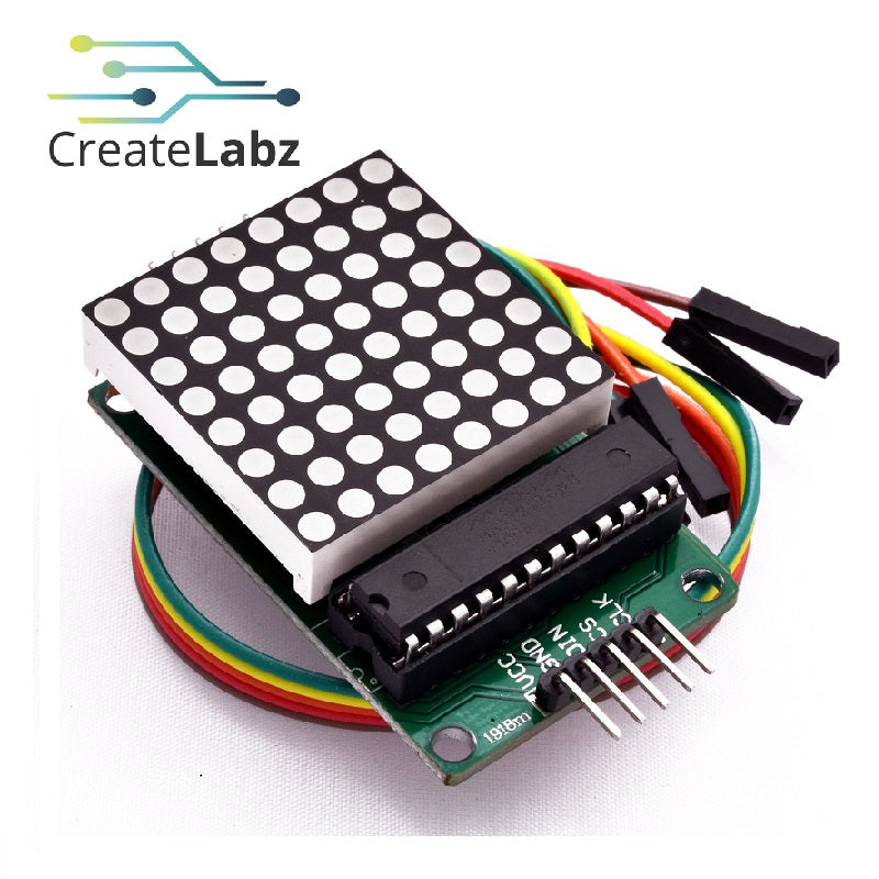 Matrix LED 8x8 Display module MAX7219 - DIP Package
