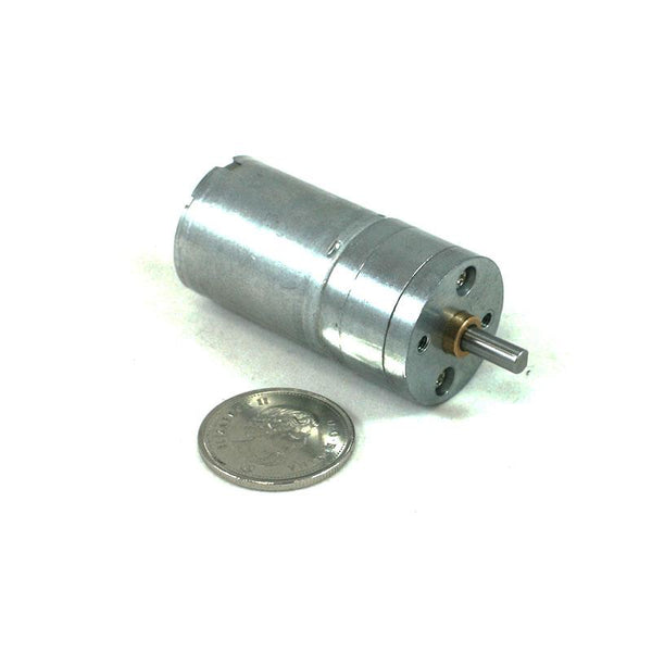 Pololu 20.4:1 Metal Gearmotor 25Dx50L mm HP 6V