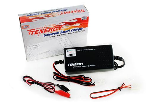Tenergy Smart Universal Charger for NiMH/NiCD Battery Packs: 6v - 12v