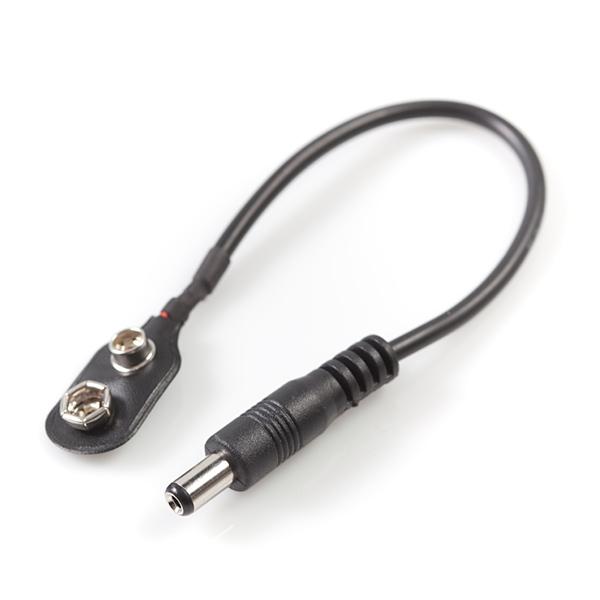 9V to Barrel Power Connector (5.5mm)