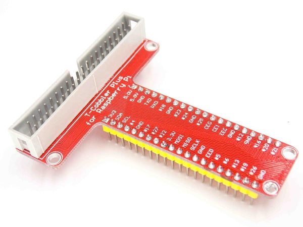 GPIO T-Cobbler Breakout For Raspberry Pi A+, B+, Pi 2/3/4 (40-pin)