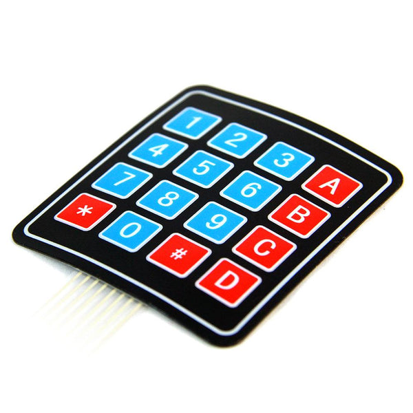Sealed Keypad with Sticker (16 Buttons)