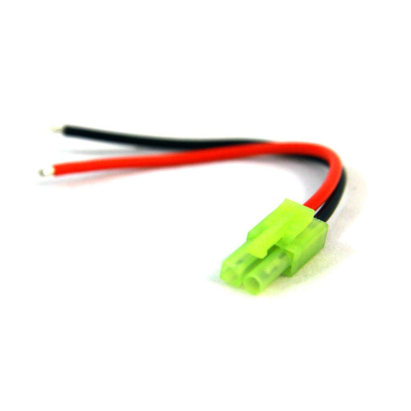 Mini Tamiya Plug with 10cm Leads (Female)