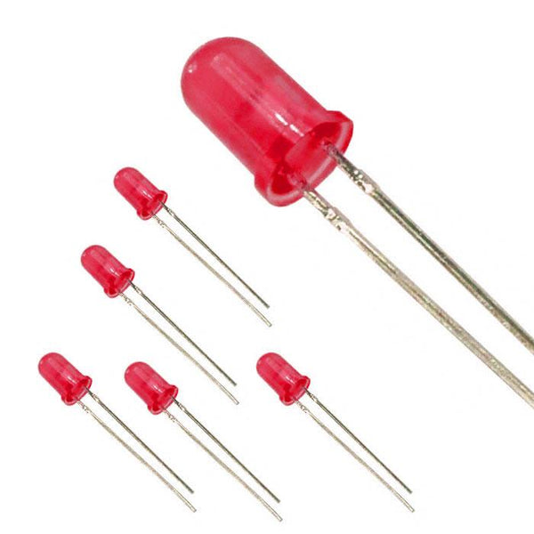 Basic 5mm LED (5x Red)