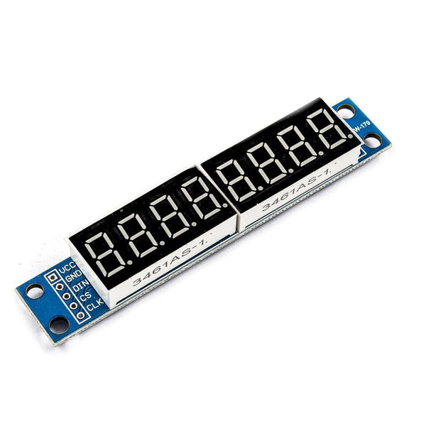 8-Digit SPI 7-Segment LED Display (Blue)