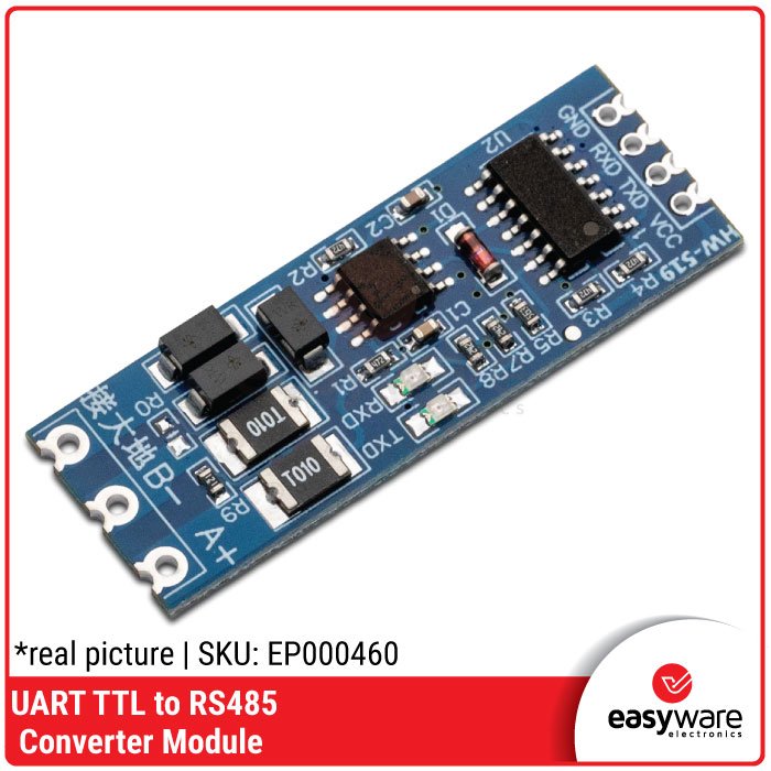 TTL ke RS485 Adapter with Auto Flow Control – Serial UART RS485 for Arduino ESP32