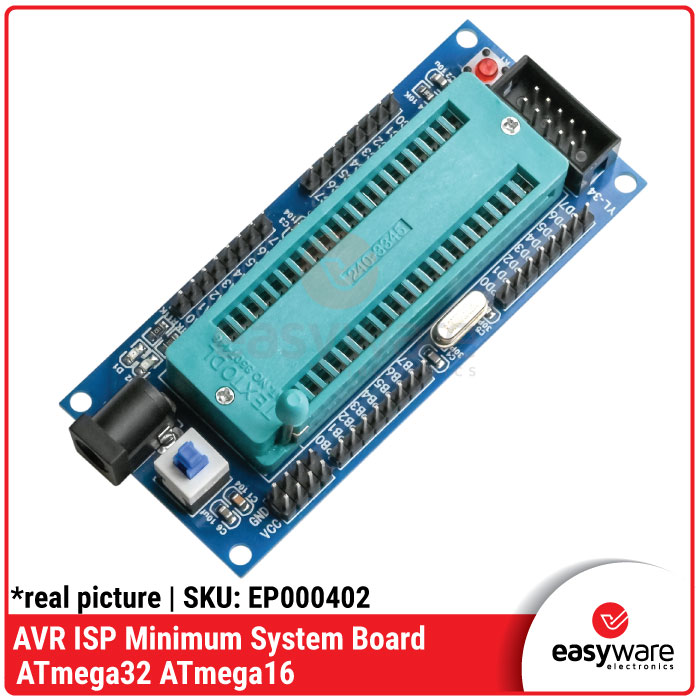 Minimum System Board AVR ATmega16 / ATmega32 - Support ISP Programming