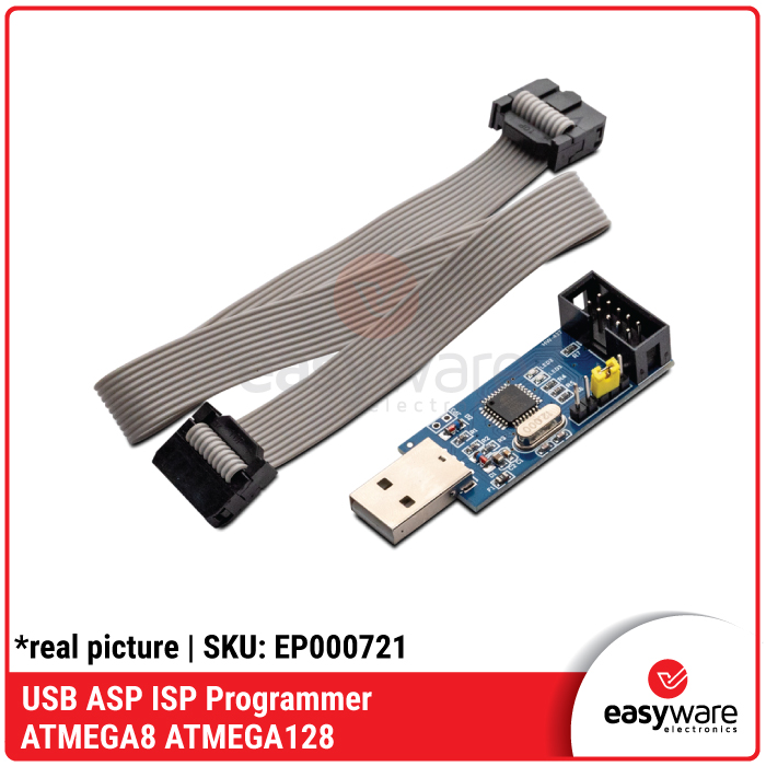 USB ASP ISP Programmer ATMEGA8 ATMEGA128