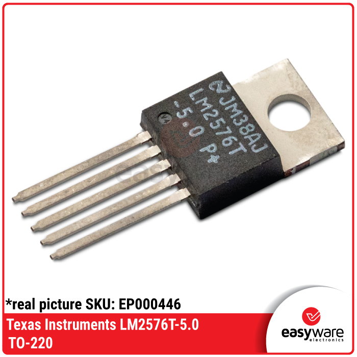 Texas Instruments LM2576T-5.0 IC Step Down Buck Regulator 5V 3A TO-220 Original