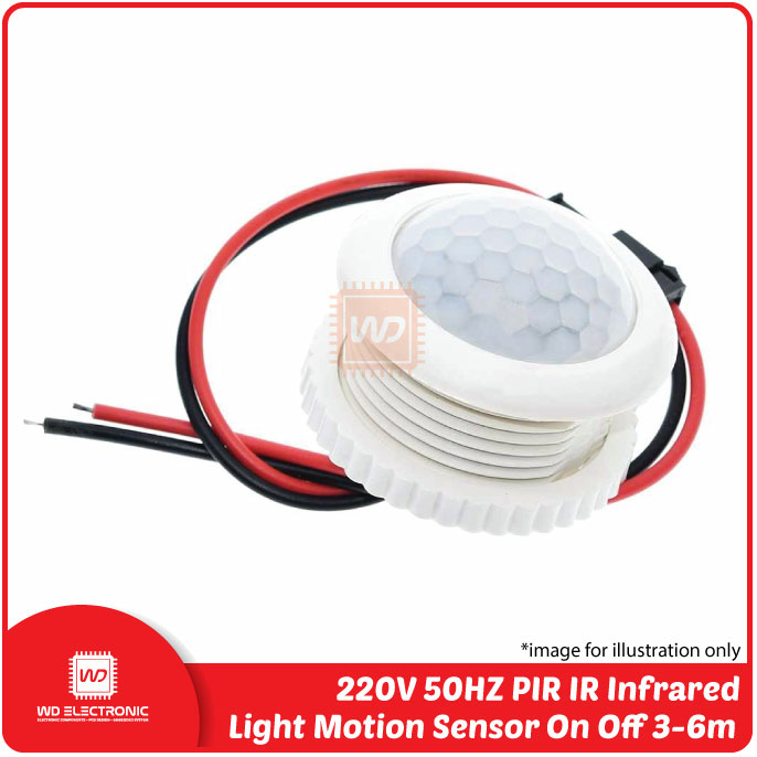 Saklar Sensor Gerak PIR 220V 50Hz – Infrared Human Induction Lamp Switch