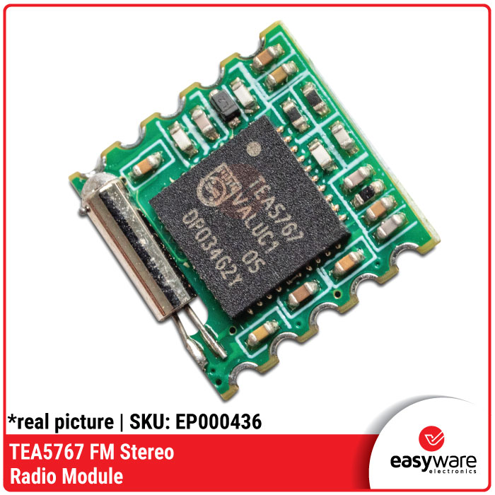 Modul Radio FM Stereo TEA5767 – Digital FM Receiver untuk Arduino &amp; Proyek IoT