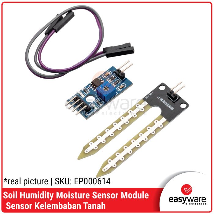 Soil Moisture Sensor Module – Sensor Kelembapan Tanah Arduino ESP32