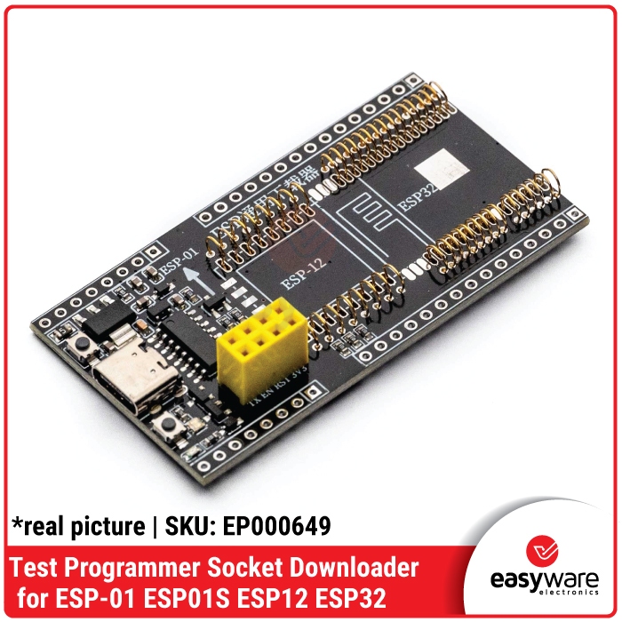 Modul Programmer ESP32 ESP8266 ESP01 Downloader Adapter Flasher USB