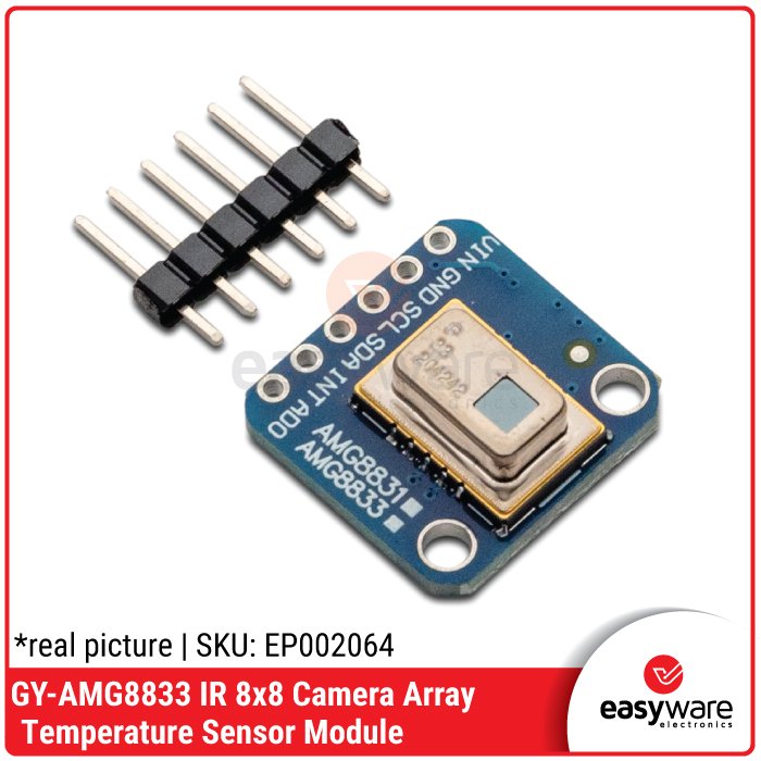 GY-AMG8833 IR 8×8 Thermal Camera Array Sensor – Modul Kamera Termal Arduino