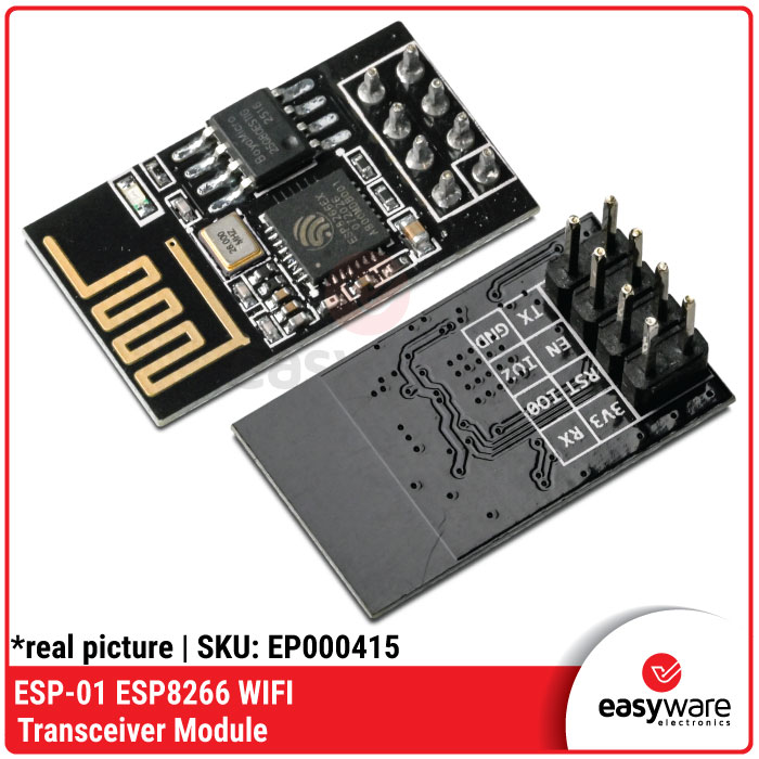 ESP-01 ESP8266 Serial WIFI Wireless Transceiver Module – 1MB Flash