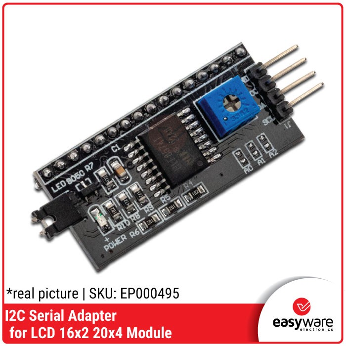 Modul IIC I2C Serial Interface LCD 1602A 2004A I2C LCD Module