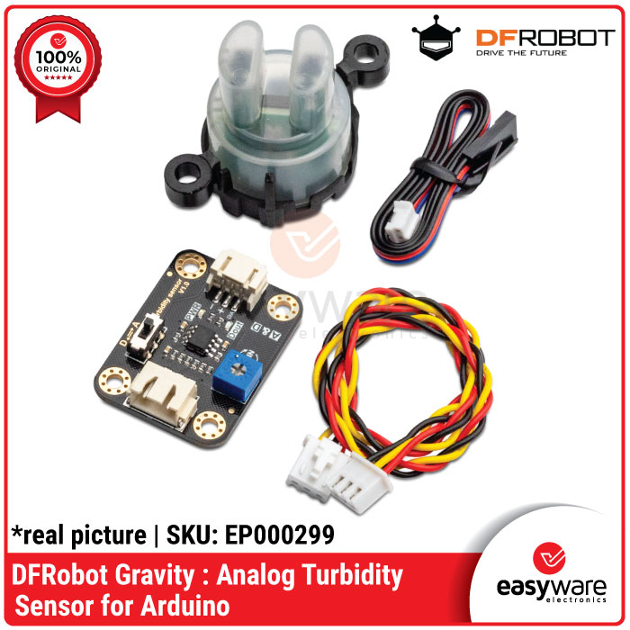 DFROBOT GRAVITY ANALOG TURBIDITY SENSOR FOR ARDUINO