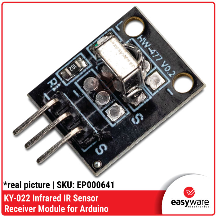 Modul Sensor Receiver Infrared IR KY-022 - Komponen Kontrol Remote Arduino