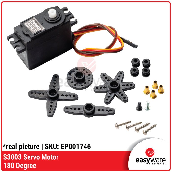 Servo Motor S3003 180° Standard High Torque Compatible Arduino ESP32
