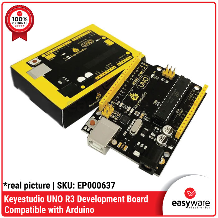 Keyestudio UNO R3 Development Board (Compatible with Arduino)