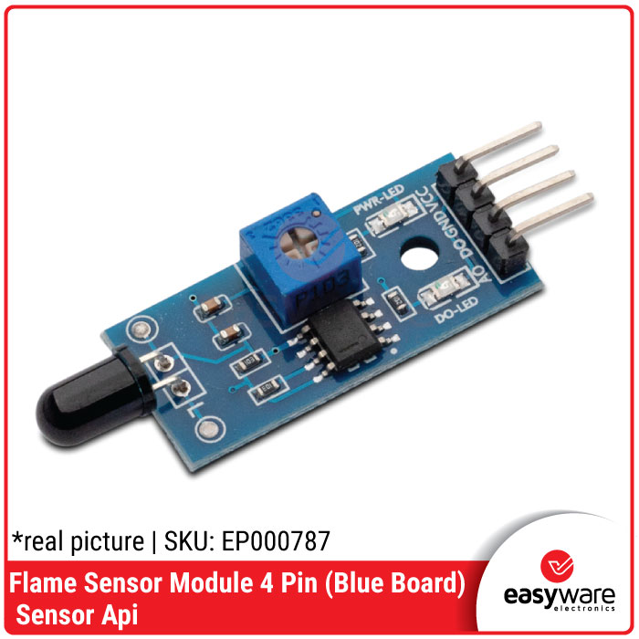Flame Sensor Module 4 pin (Blue Board)