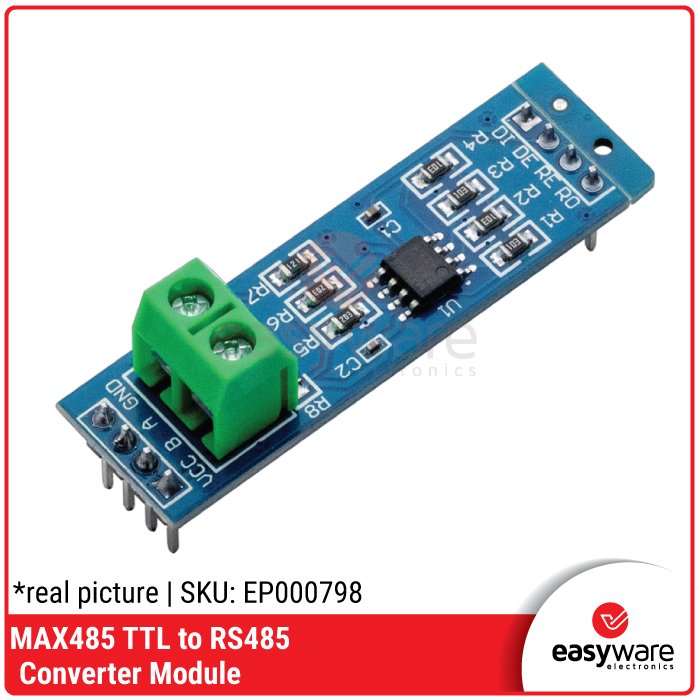 MAX485 TTL to RS485 Converter Module – Modul Komunikasi Serial Jarak Jauh