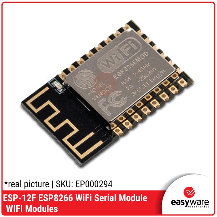 ESP-12F ESP8266 WiFi Serial Module – Modul IoT 4M Flash untuk Arduino dan Proyek DIY