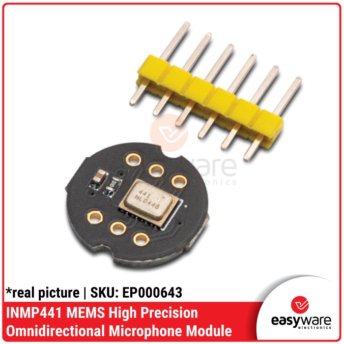 INMP441 MEMS High Precision Microphone Module – Sensor Suara Digital I2S Omnidirectional