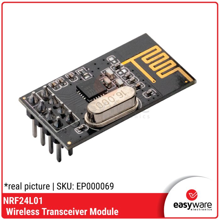 Modul Wireless NRF24L01+ 2.4GHz Transceiver – High Speed Data Transmission