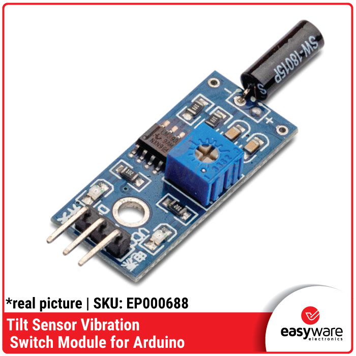 Tilt Sensor Module Vibration Switch for Arduino - Modul Sensor Getar/Kemiringan