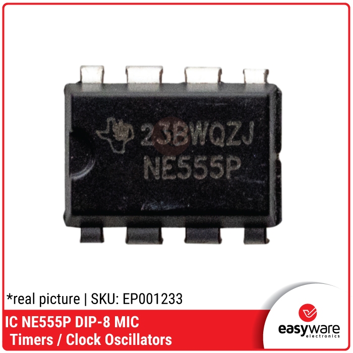 NE555 NE555P DIP-8 IC Timer Clock Oscillator PWM Generator