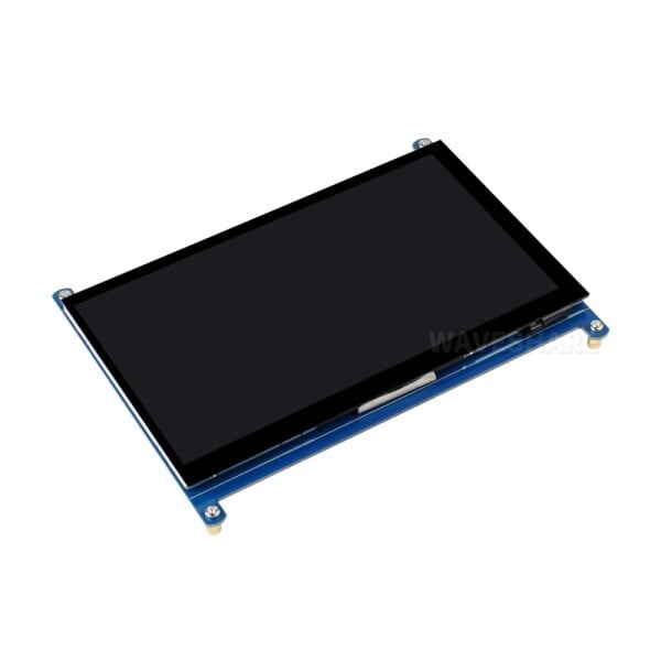Waveshare Display LCD Touchscreen Capacitivo da 7 pollici 1024x600 HDMI per Raspberry Pi Windows