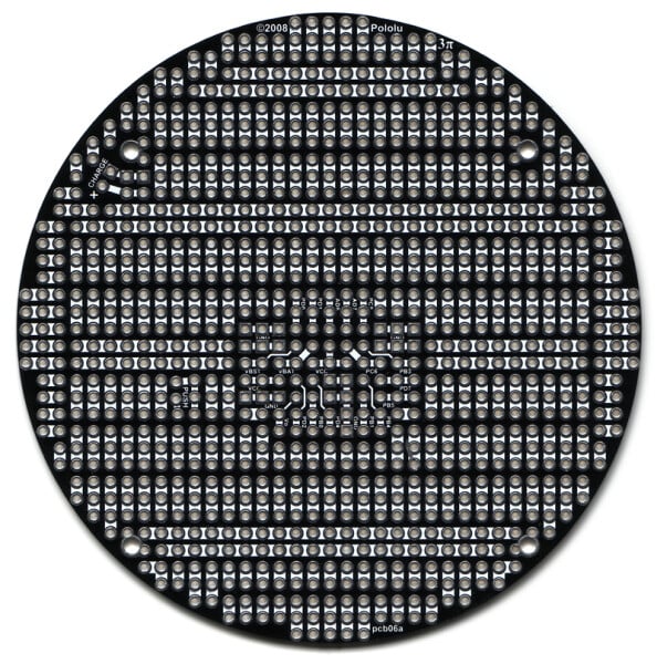 Pololu 3pi Expansion Kit without Cutouts - Black