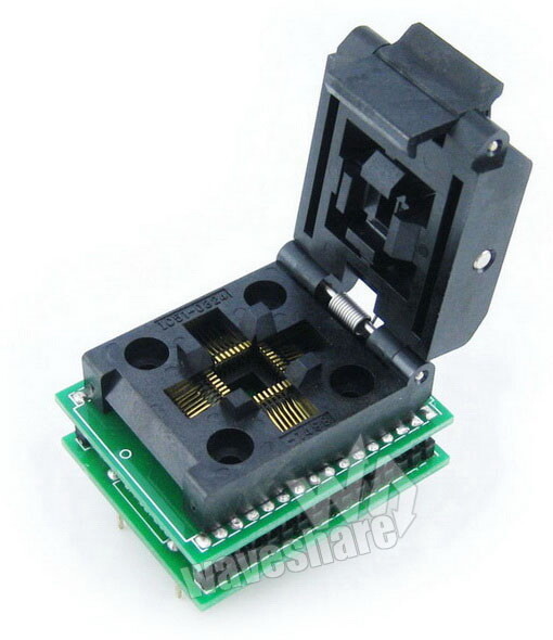 Yamaichi QFP32 TO DIP32 IC Programmer Adapter for QFP32 TQFP32 FQFP32 PQFP32 package